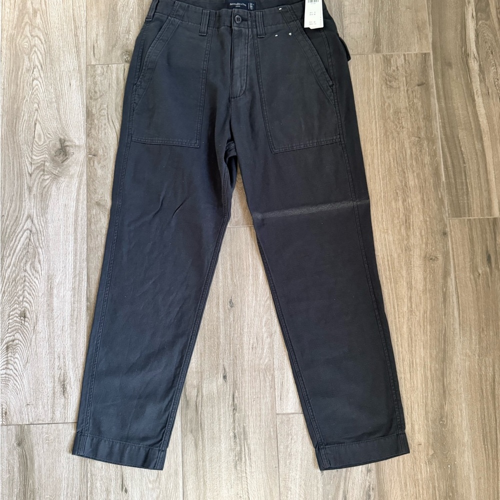 Men's Black Cargo Pants